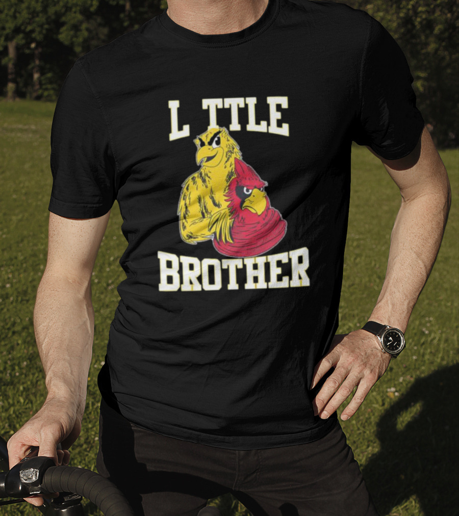 L Ttle Brother Yellow Red Birds T-Shirt
