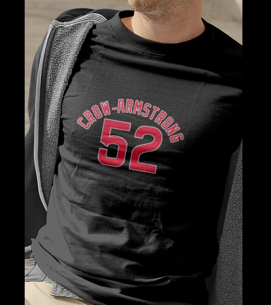 Crow-Armstrong 52 Baseball Jersey Number Sports Team T-Shirt