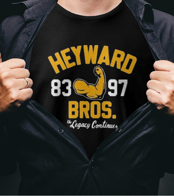 Heyward Bros 83-97 The Legacy Continues Muscular Arm T-Shirt
