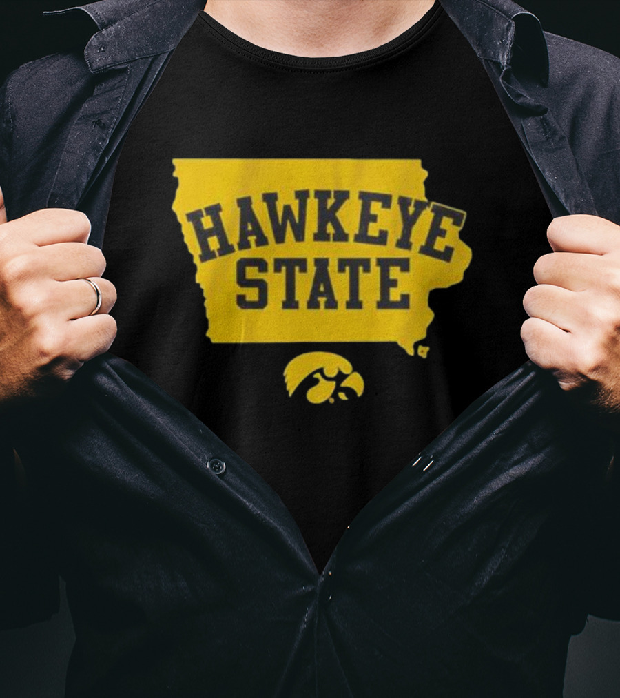 Hawkeye State Iowa Football T-Shirt
