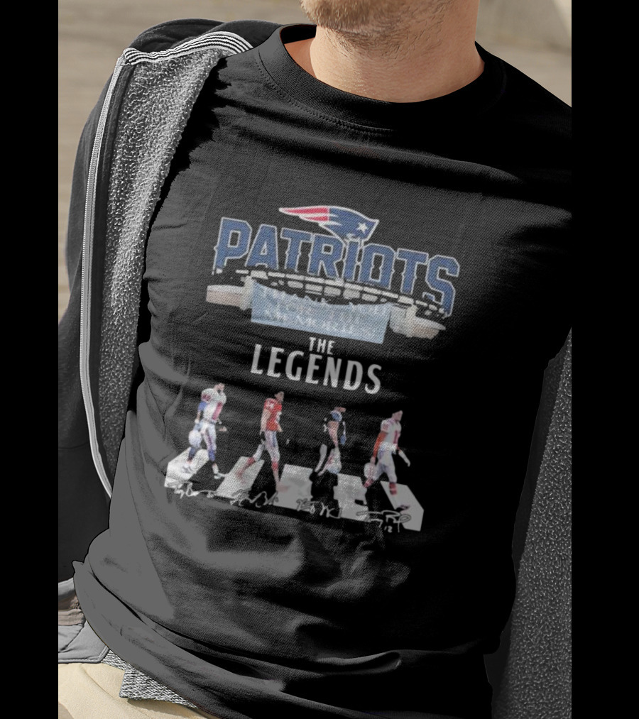 Patriots Thank You For The Memories The Legends Signature Stadium Walking T-Shirt