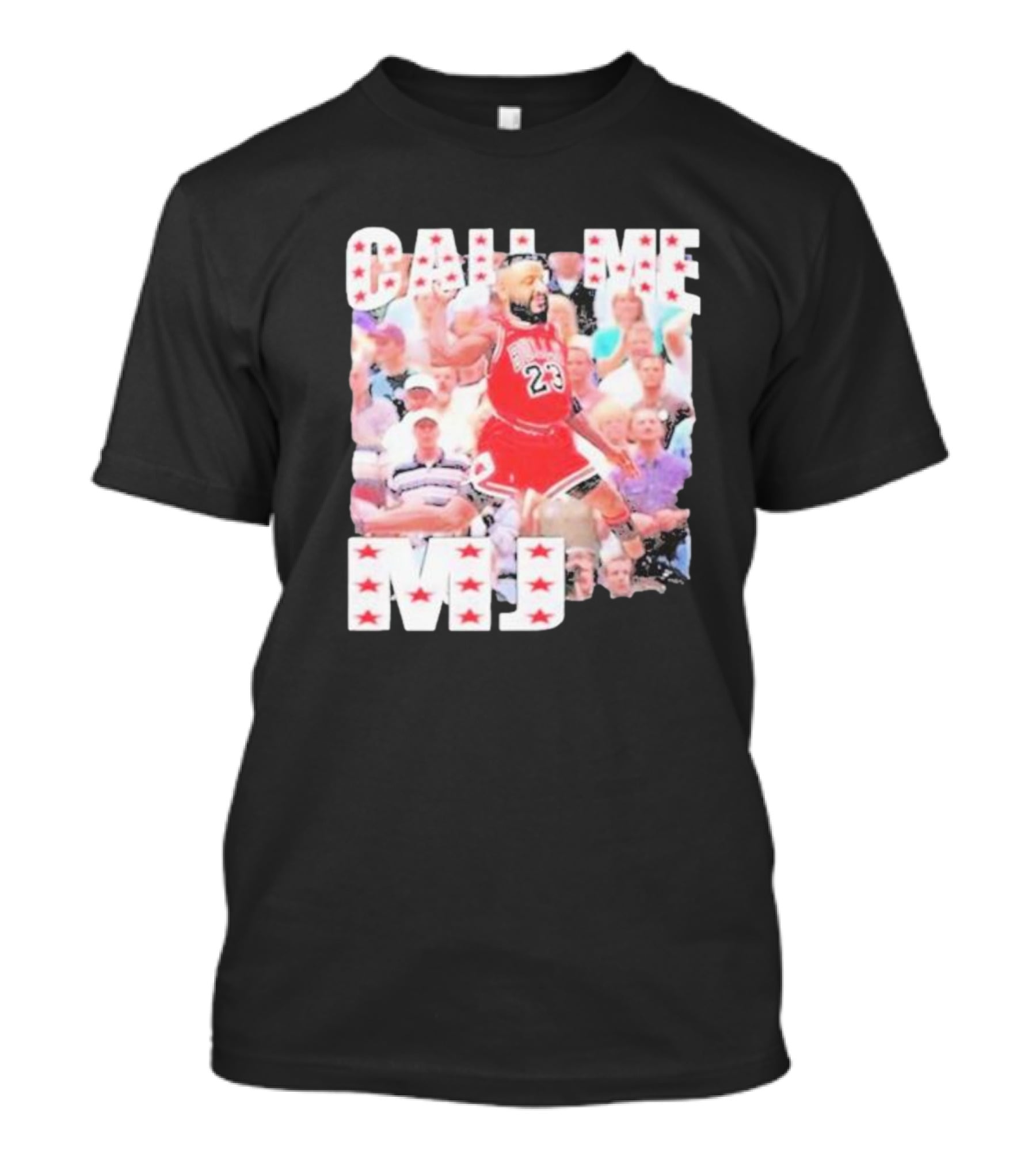 Call Me MJ Basketball Legend Jersey 23 Stars T-Shirt