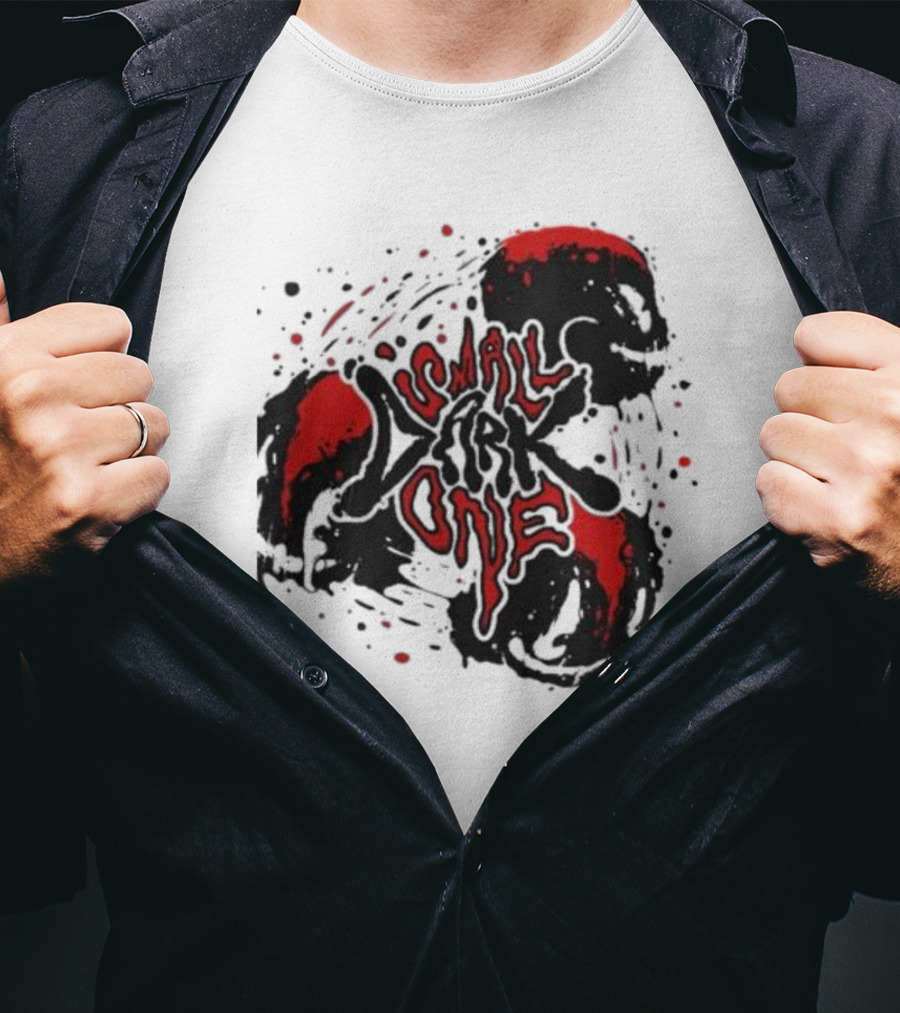 Small Dark One Ink Lil Darkie Symbolic Red And Black T-Shirt