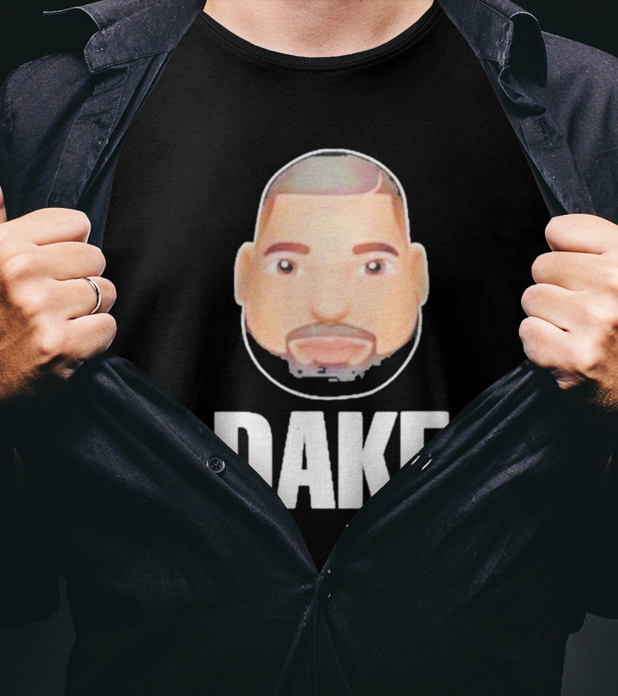 Dake Emoji Face Meme T-Shirt