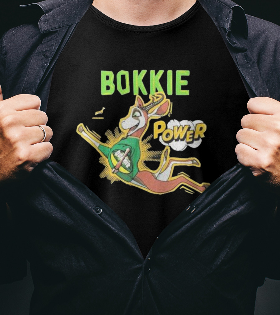Bokkie Power Griselda Blanco Energetic Antelope Burst T-Shirt