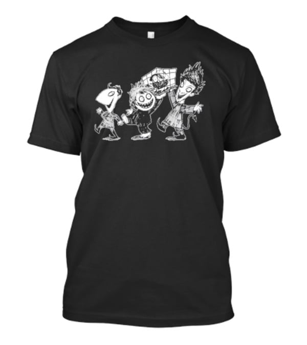 Oneyplays Nightmare Before Oney Halloween Characters T-Shirt