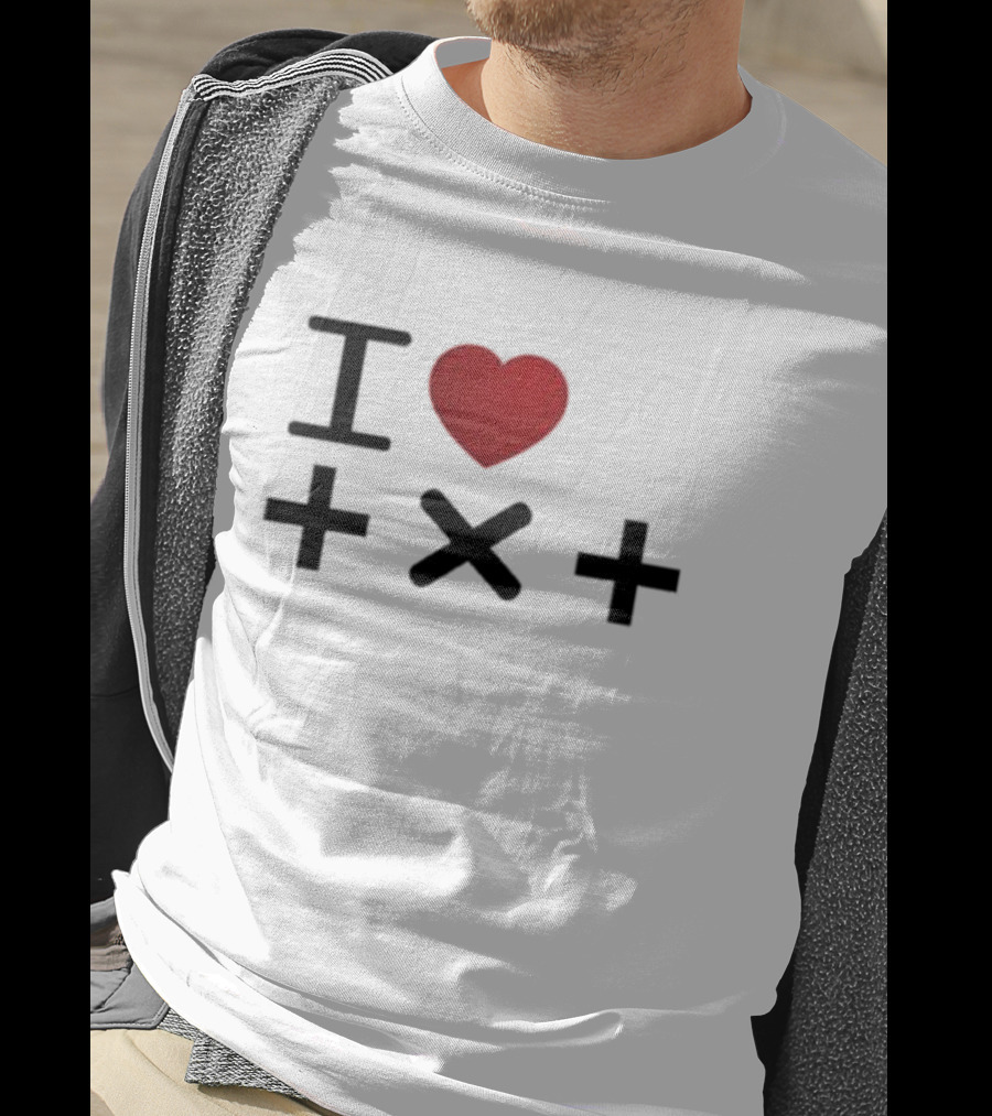 Coi Leray I Heart +x+ Black Red Heart T-Shirt