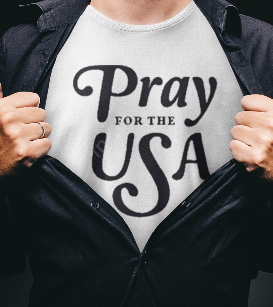 Pray For The USA T-Shirt