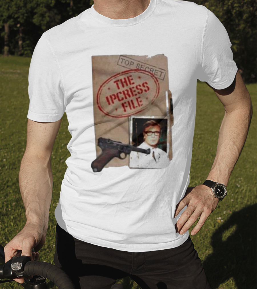 Top Secret File The Ipcress File Gun And Photograph T-Shirt