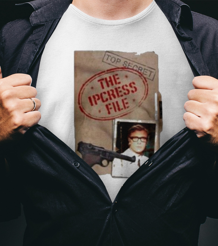 Top Secret File The Ipcress File Gun And Photograph T-Shirt