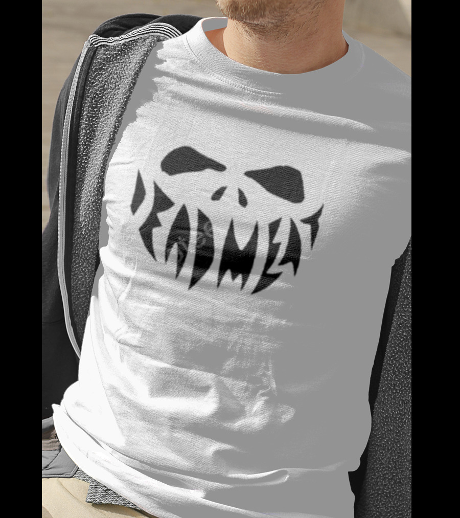 Dead Meat Spooky Pumpkin Face Halloween Bundle T-Shirt