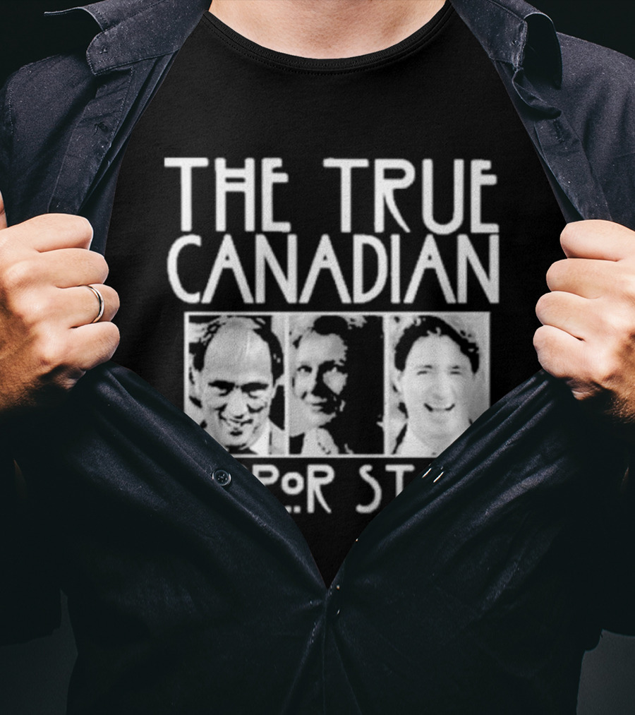 The True Canadian Political Figures Horror Story T-Shirt