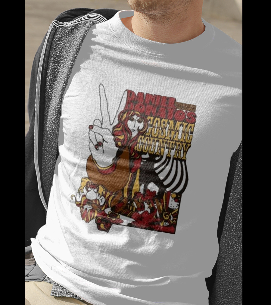 Daniel Donato’s Cosmic Country Relix Session Psychedelic Peace Sign T-Shirt