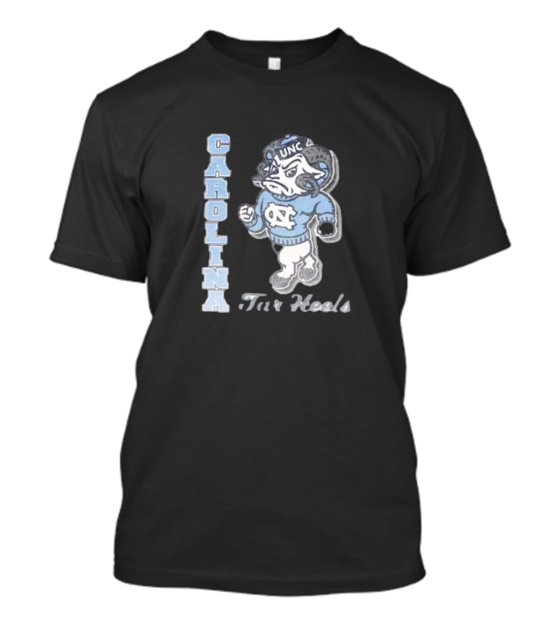 Carolina Tar Heels UNC Vintage Ram Mascot T-Shirt