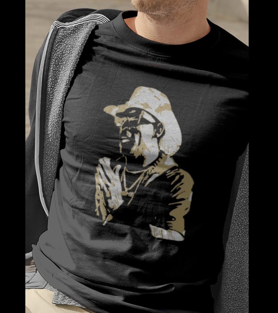 Deion Sanders Coach Prime Colorado Football Fan Iconic Cowboy Hat Clapping T-Shirt