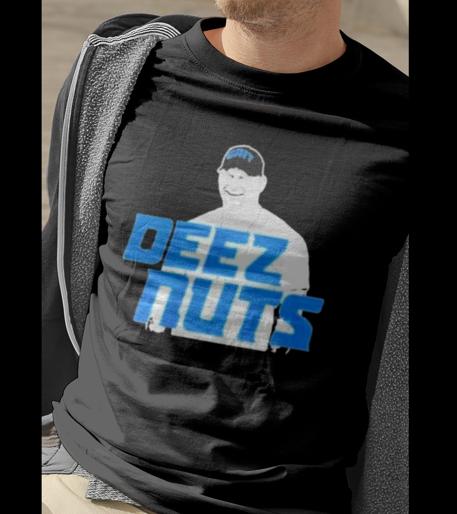 Dan Campbell Deez Nuts Detroit Lions Fan T-Shirt