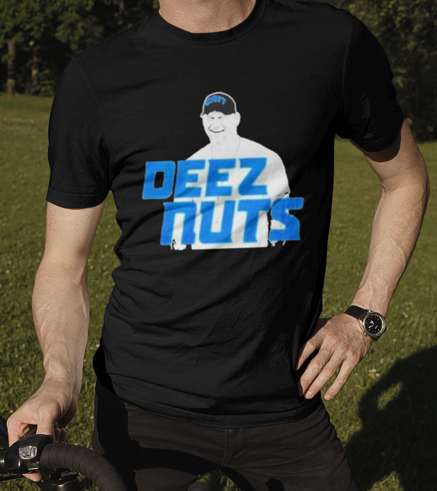 Dan Campbell Deez Nuts Detroit Lions Fan T-Shirt
