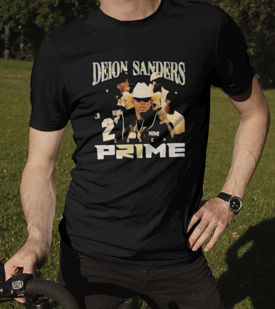 Deion Sanders Coach Prime 21 Football Legend Iconic T-Shirt