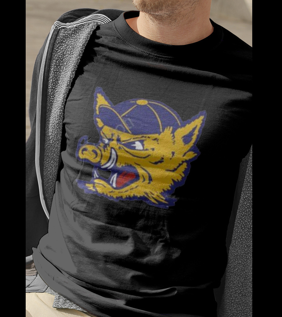 Sickos Committee Vamos Javelinas Angry Boar T-Shirt
