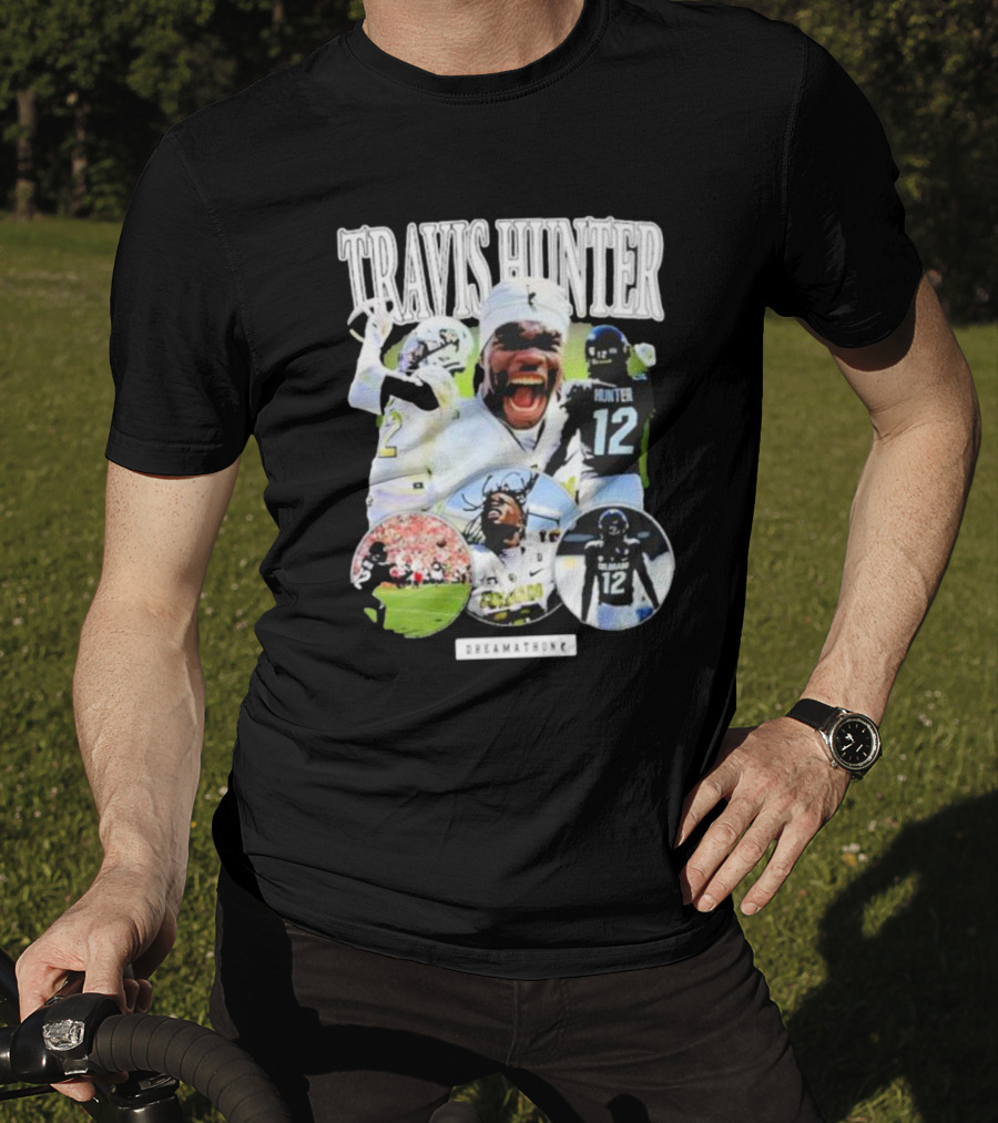 Travis Hunter Football Dreamathon Performance Highlights T-Shirt