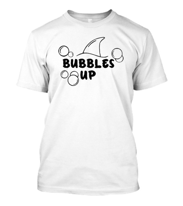 Bubbles Up Jimmy Buffett Shark Fins And Floating Bubbles T-Shirt