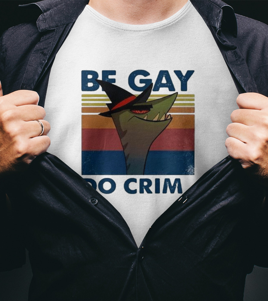 Be Gay Do Crime Stephen The Gator T-Shirt