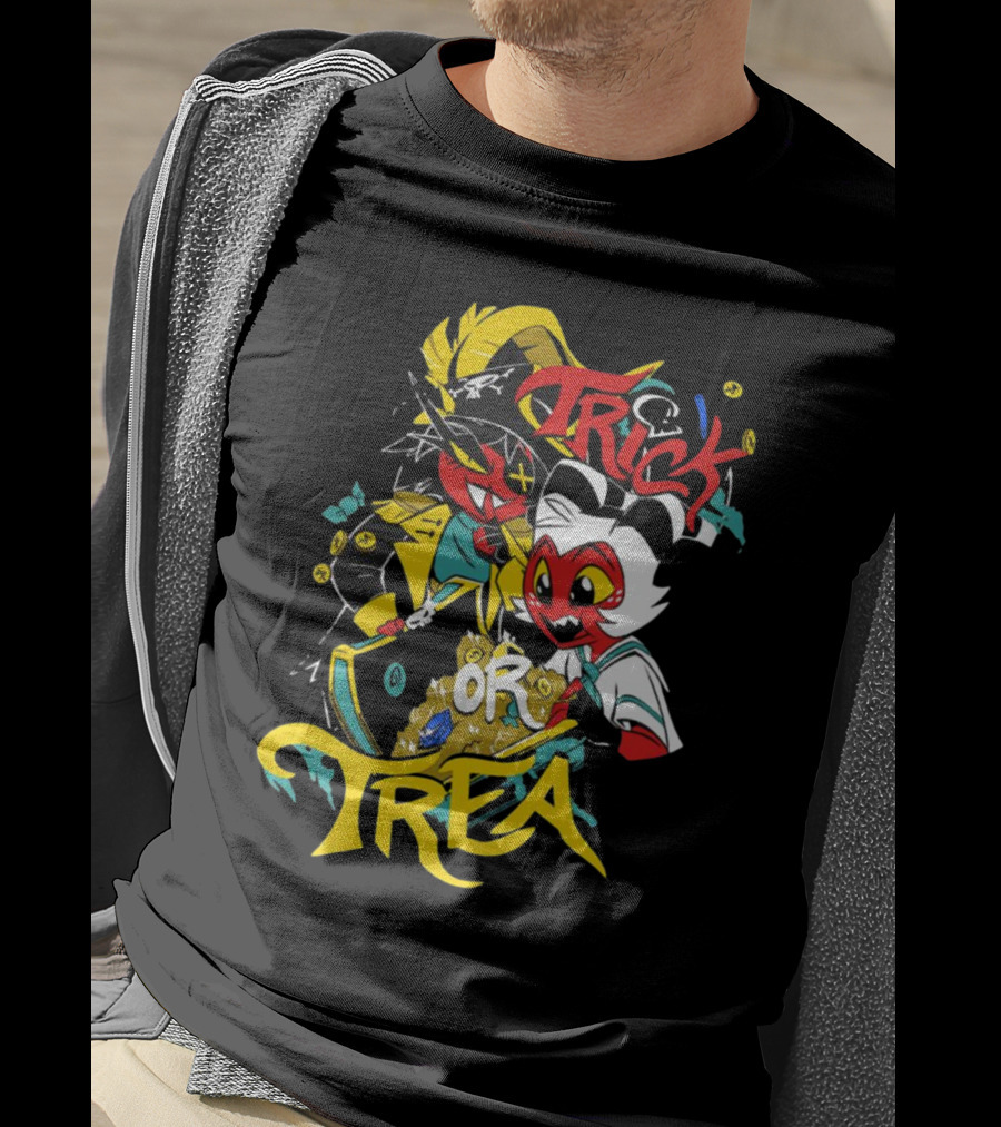 Moxxie Millie Trick Or Treat Halloween Characters T-Shirt