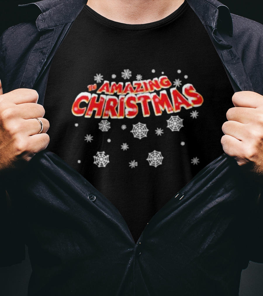 The Amazing Christmas Snowflakes And Webs T-Shirt