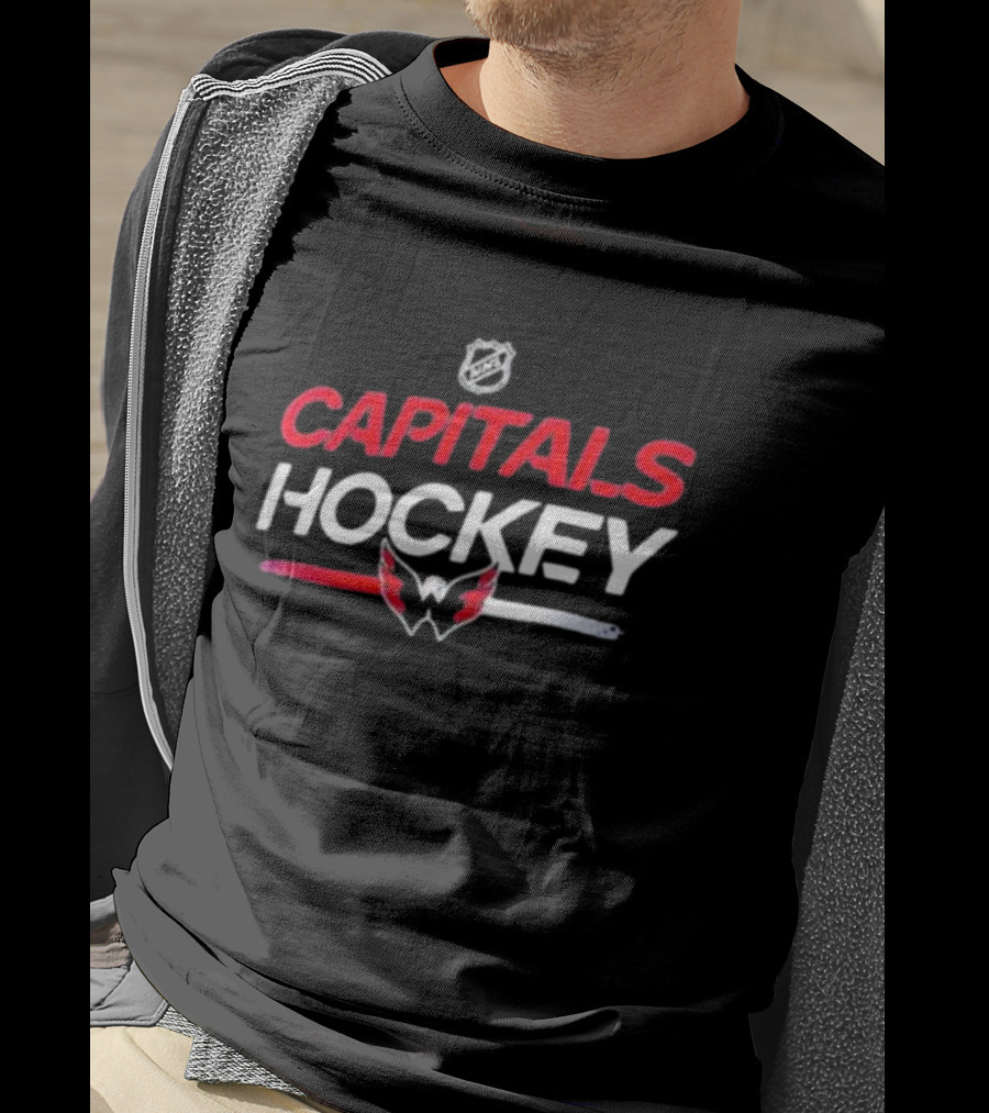 Washington Capitals Hockey Authentic Pro Primary NHL T-Shirt