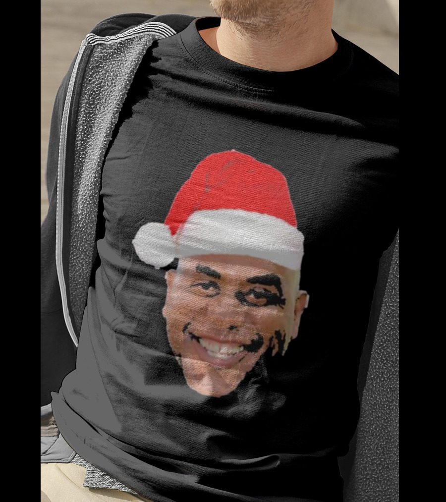 Winter Christmas Ainsley Meme Santa Hat T-Shirt