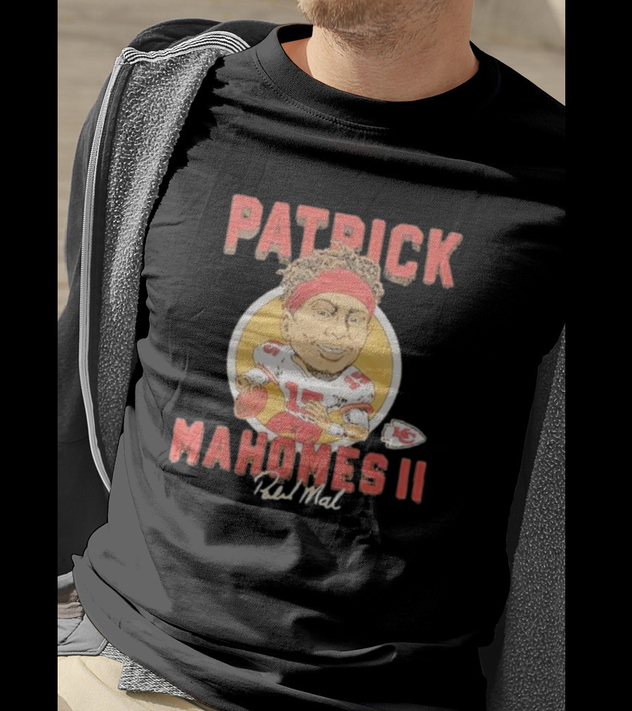 Patrick Mahomes II Red Mal Chiefs Signature T-Shirt