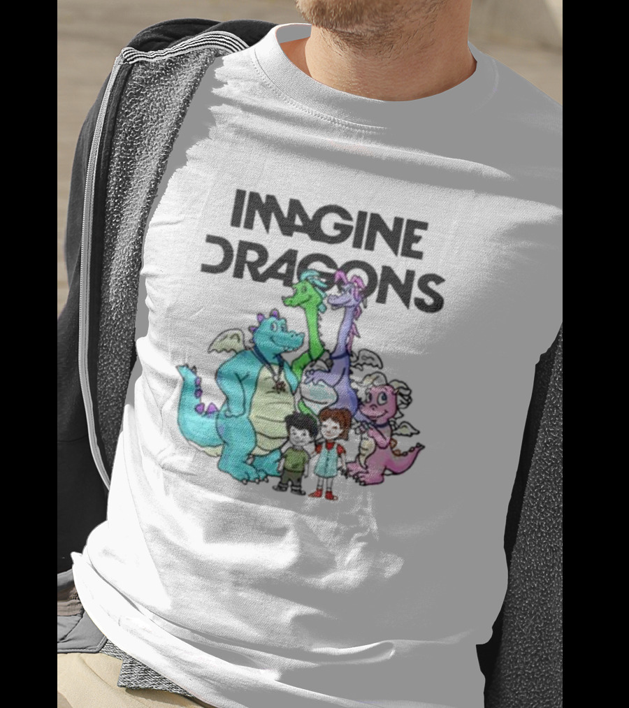 Imagine Dragons Dinosaur Band Group T-Shirt
