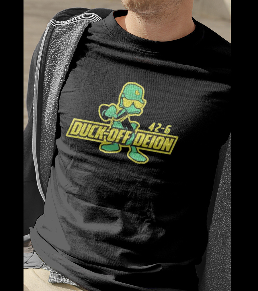 Duck-Off Deion 42-6 Oregon College Football T-Shirt