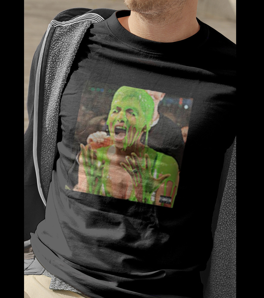 Drake Slime You Out Album Cover Green Slime Woman T-Shirt