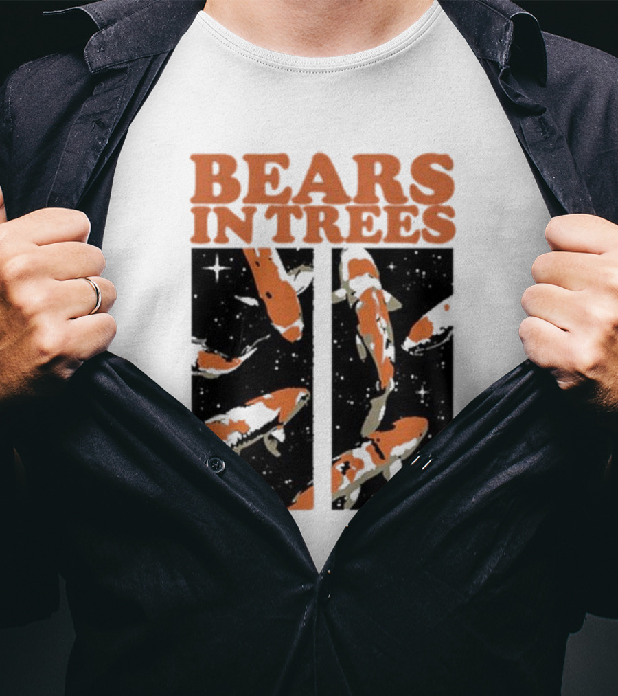 Bears IN Trees Koi Fish Aquarium T-Shirt