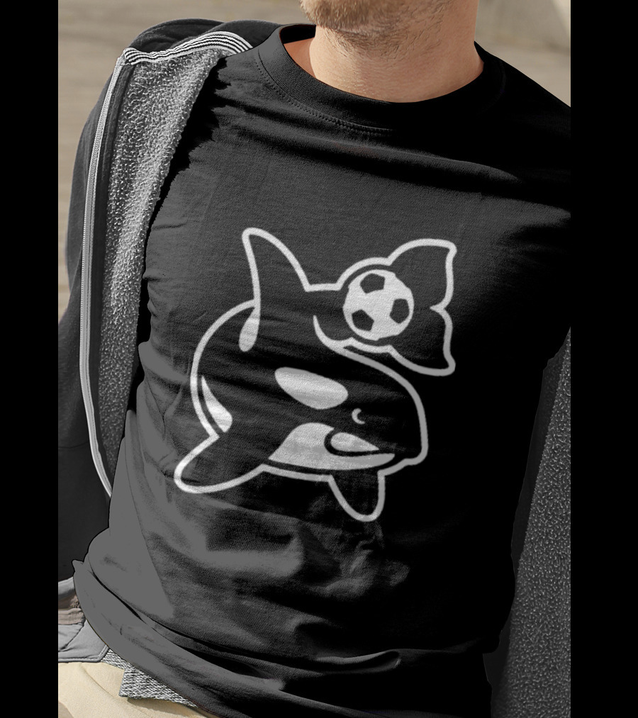 Orca Seattle Sounders Soccer Whale T-Shirt