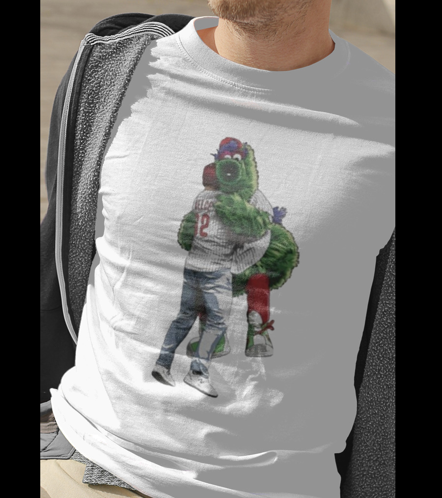 Travis Kelce Jason Kelce Philadelphia Phillies Philadelphia Eagles Football T-Shirt