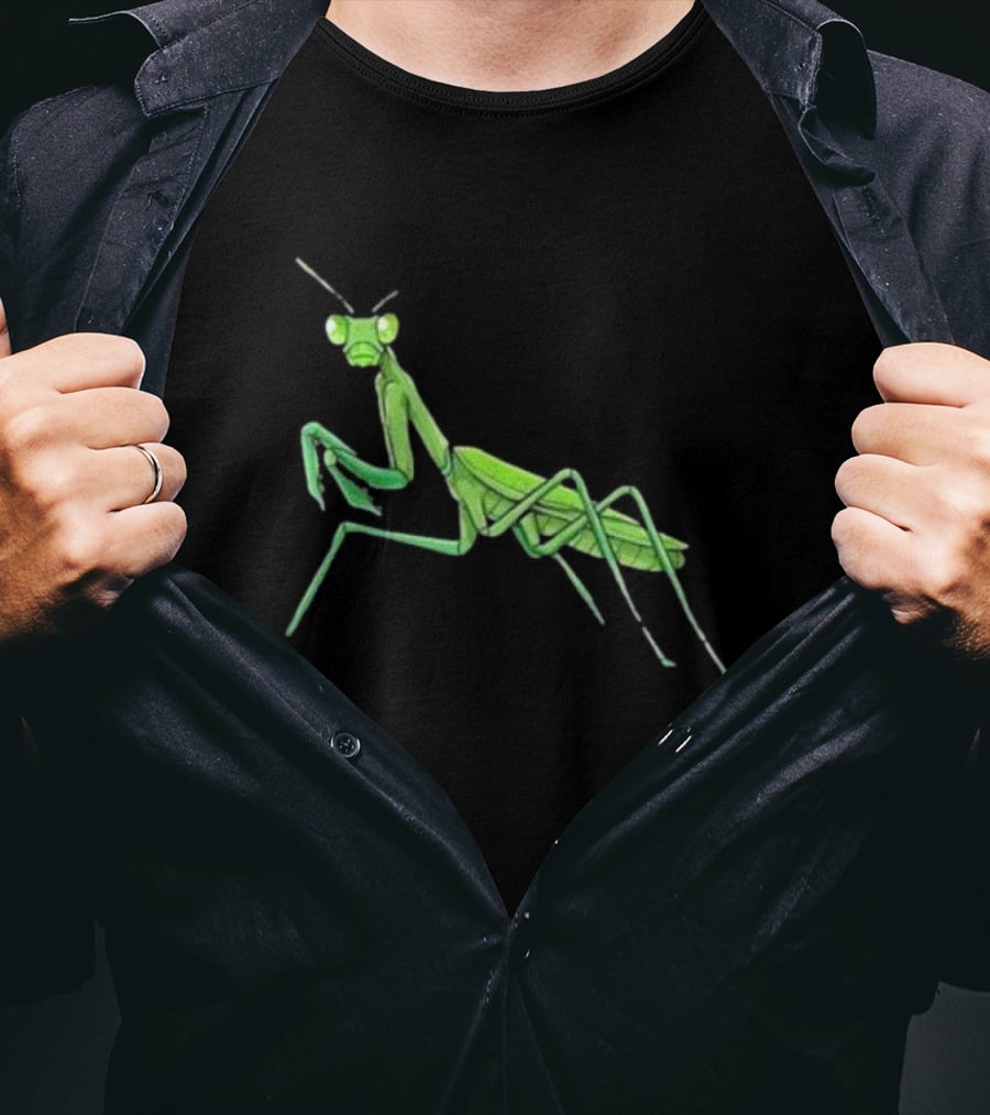 Mantis Cartoon Praying Mantis T-Shirt