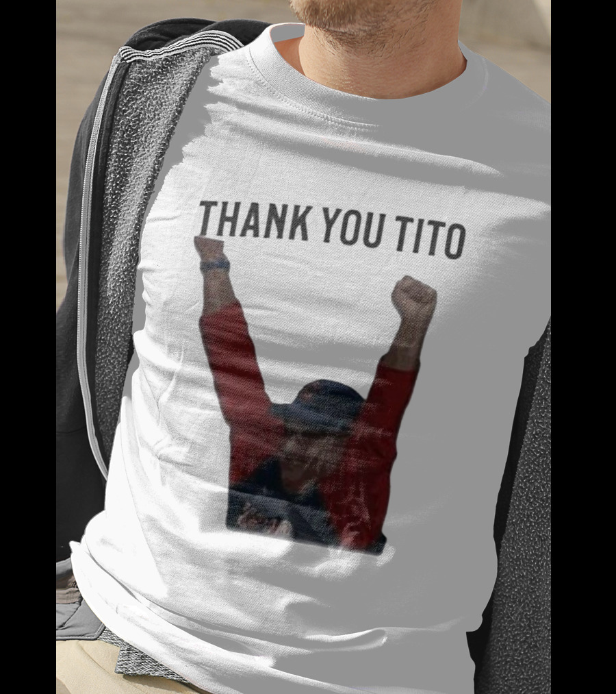 Thank You Tito Guardians Baseball T-Shirt