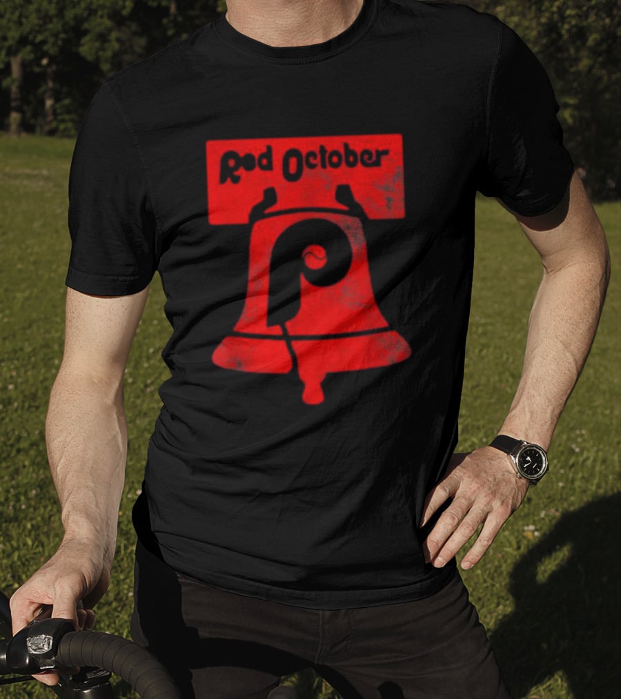 Red October Philadelphia Bell Vintage Phillies T-Shirt