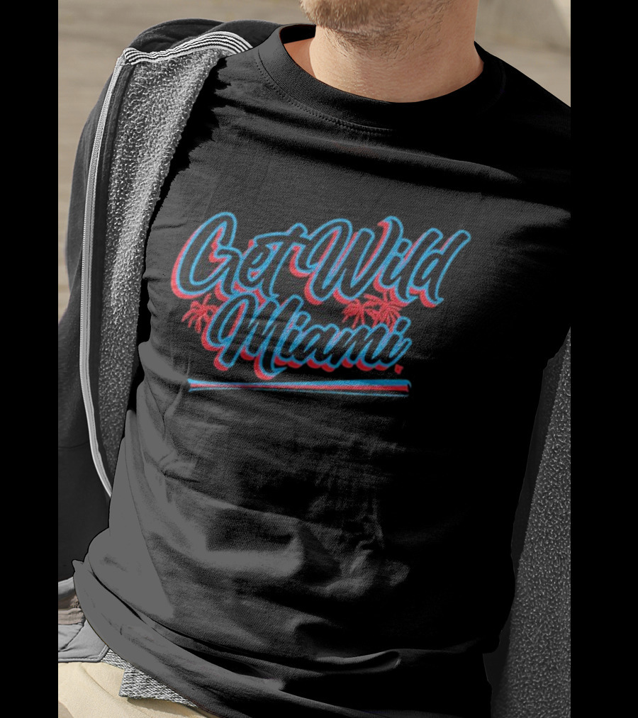 Get Wild Miami Palm Tree Vibe 2003 Season T-Shirt
