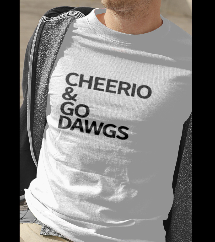 British Bulldawg Cheerio And Go Dawgs Fan T-Shirt