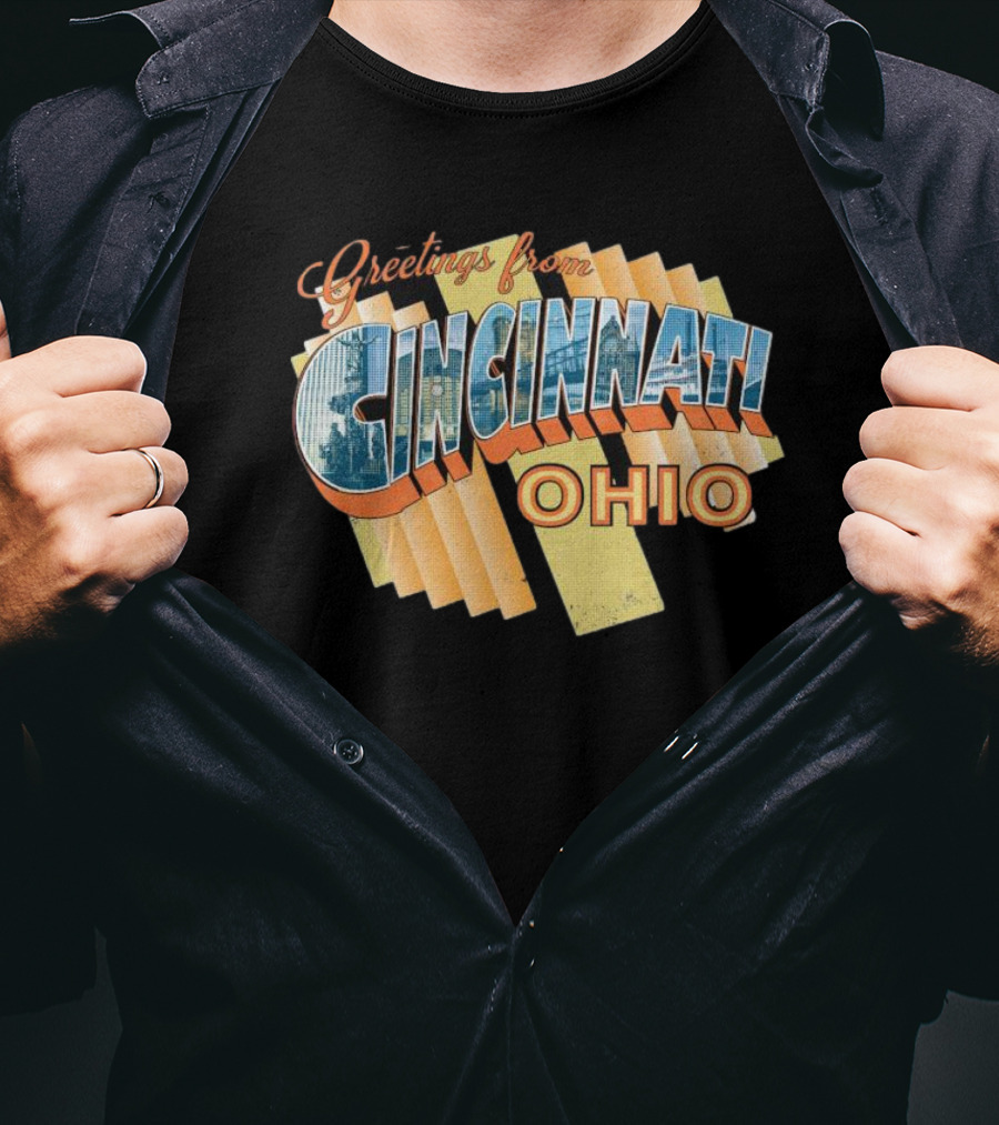 Greetings From Cincinnati Ohio T-Shirt