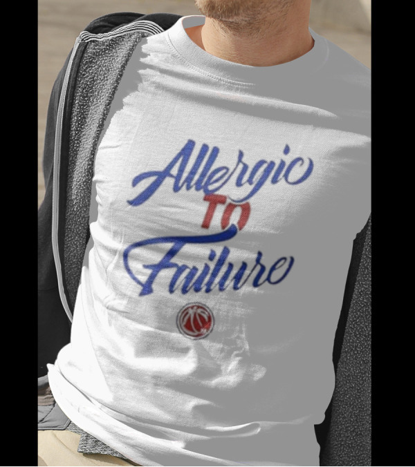Allergic To Failure Robert Covington Basketball Motif T-Shirt