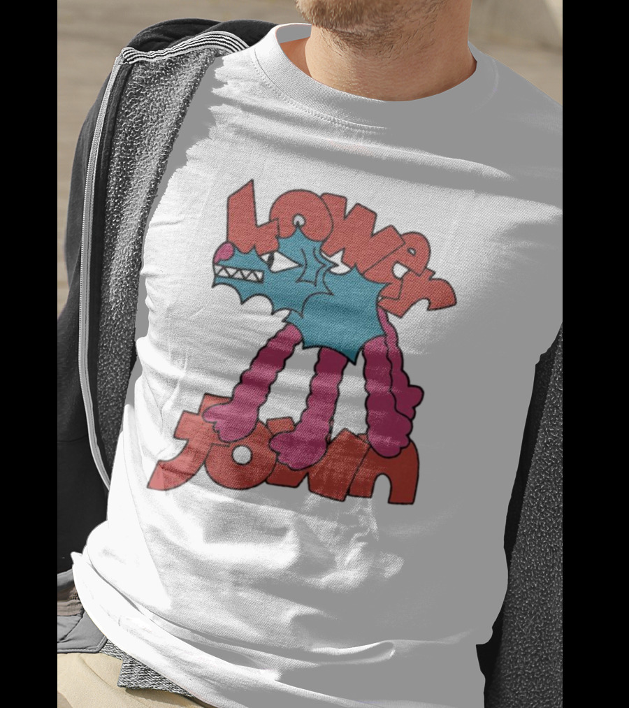 Lowertown Playful Cartoon Dog T-Shirt