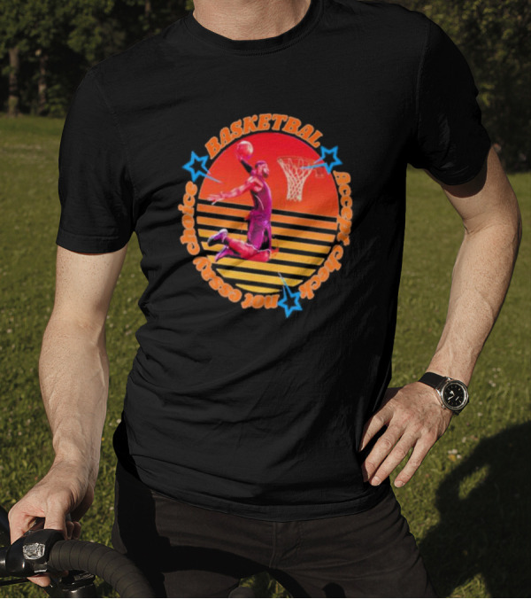 Basketball Not Easy Choice Accept Check Vintage T-Shirt