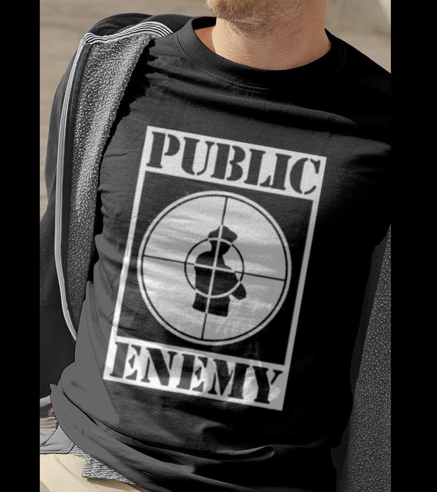Public Enemy Merch Public Enemy Iconic Target T-Shirt