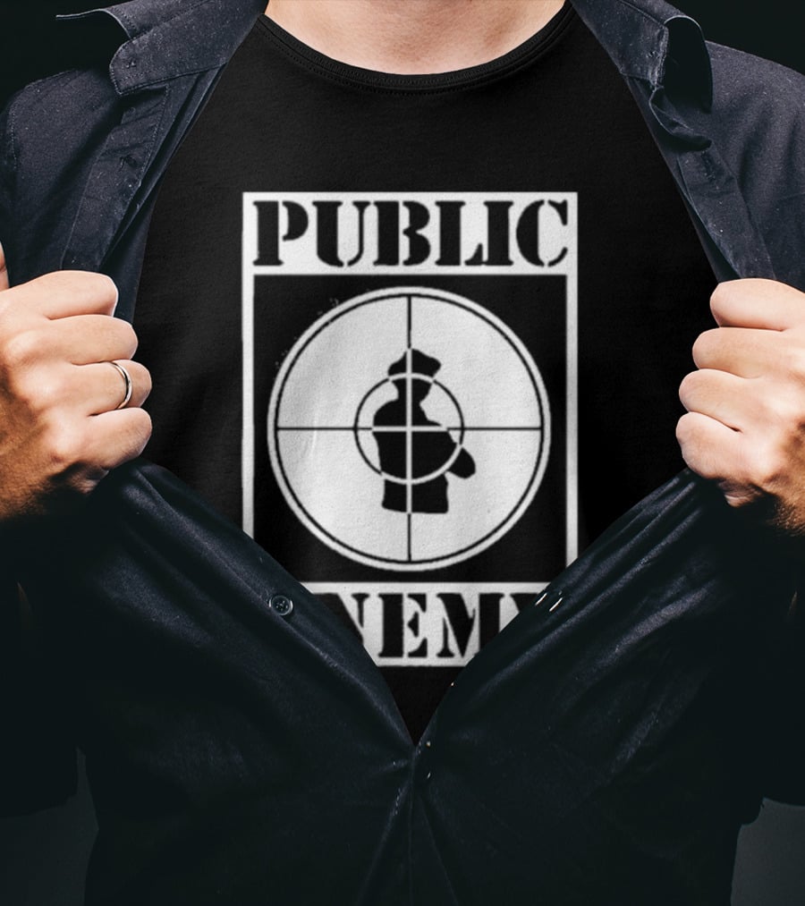 Public Enemy Merch Public Enemy Iconic Target T-Shirt