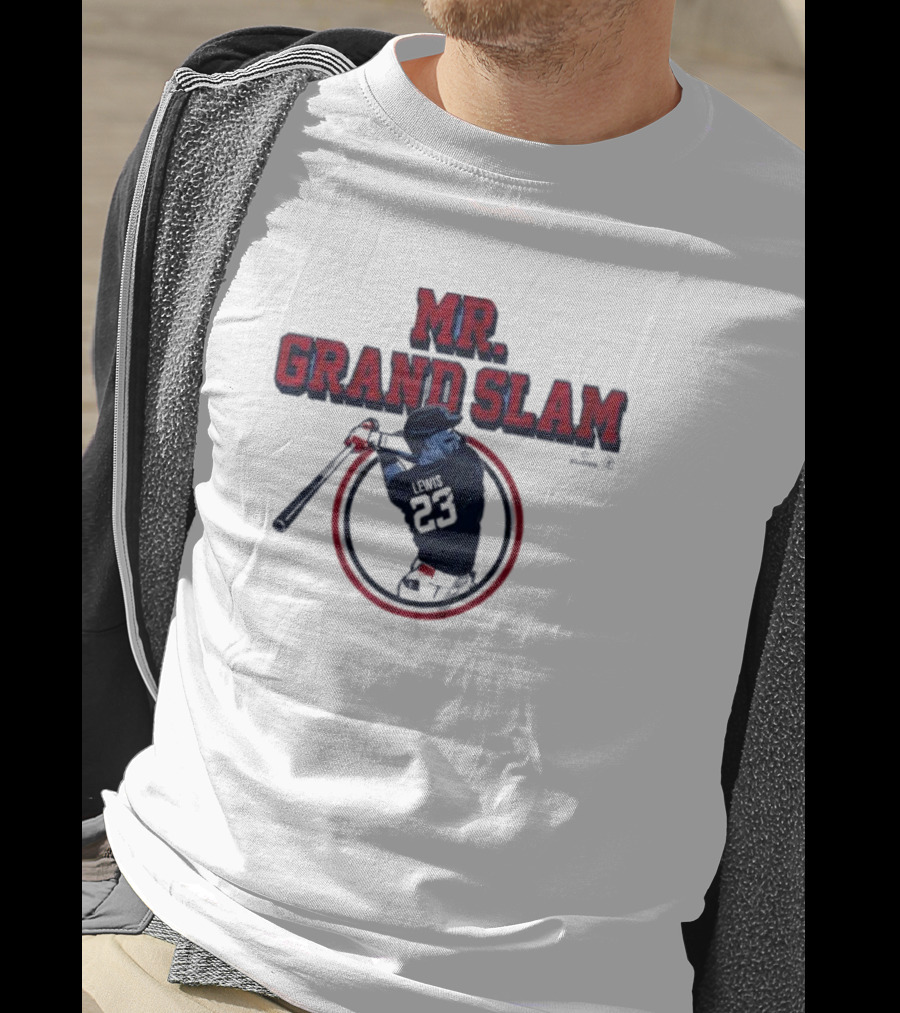 Mr Grand Slam Royce Lewis 23 Baseball Power Hitter T-Shirt