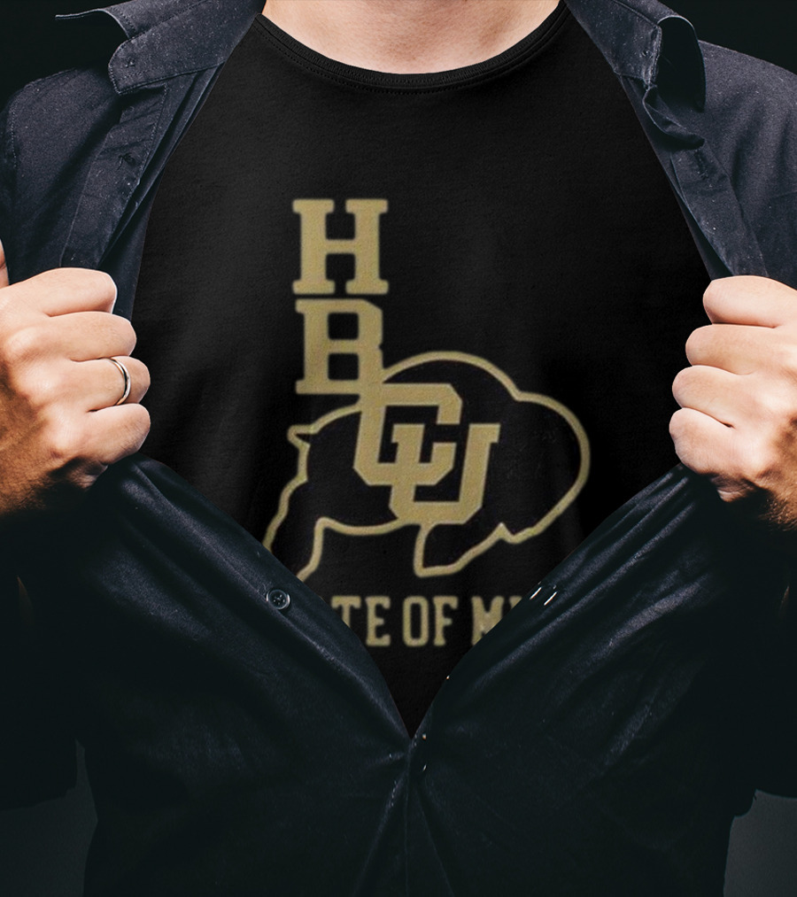 HBCU State Of Mind Colorado Football Buffalo T-Shirt